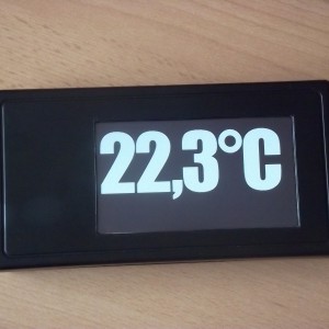 HomeControlUnit
mit XV 4,3" Touch-TFT

HCU Temperaturanzeige
mit fast 120 Pixel hochen Ziffern