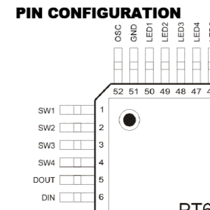 PT6311 Pin Konfig
aus dem Datenblatt
